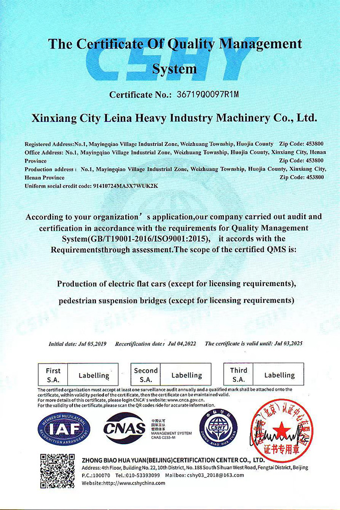 Sijil Sistem Pengurusan Kualiti