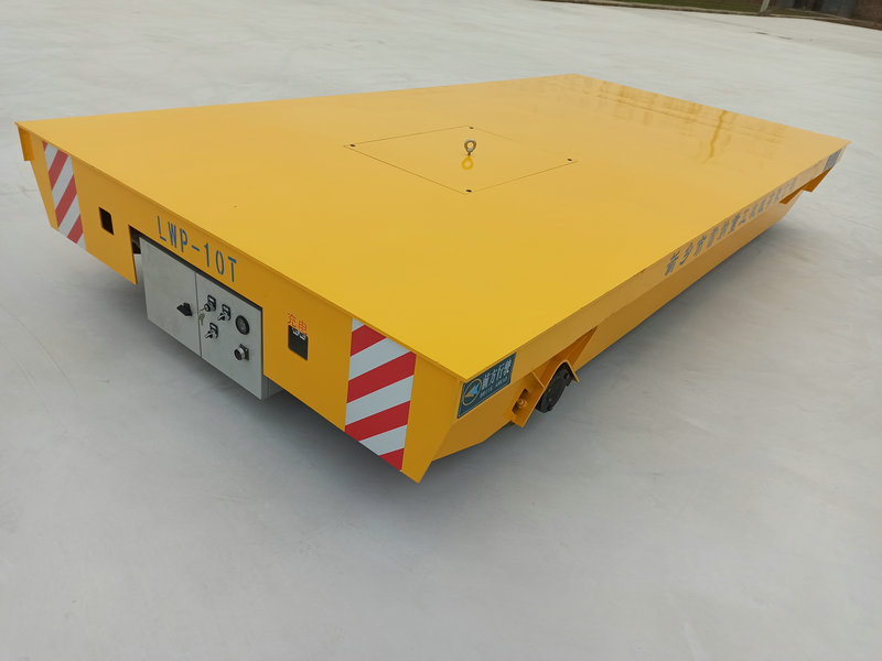 10 Ton Produk Beton Trolley Pengangkutan Tanpa Laluan