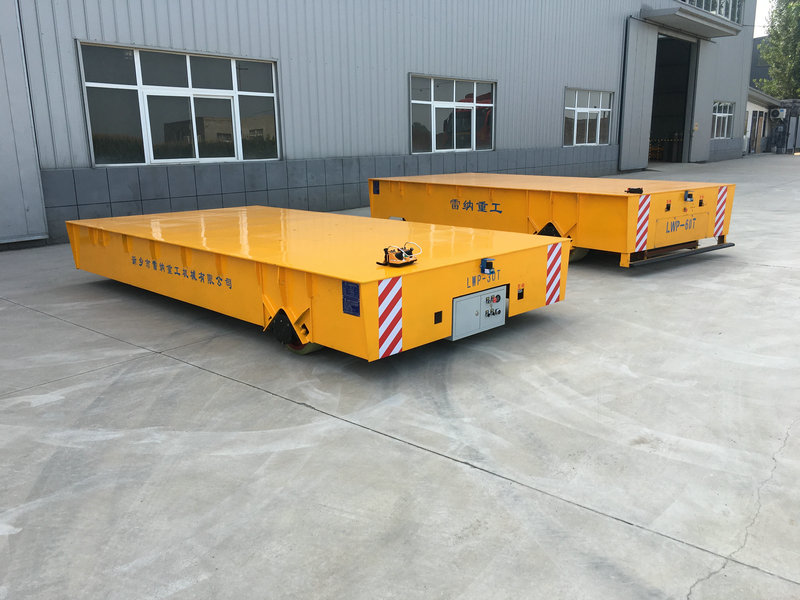 Kereta pemindahan bateri omni-directional 30 ton