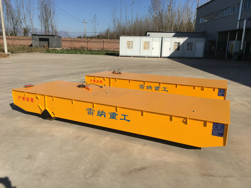 10T Akumulator Powered Trackless Kereta Pengangkutan