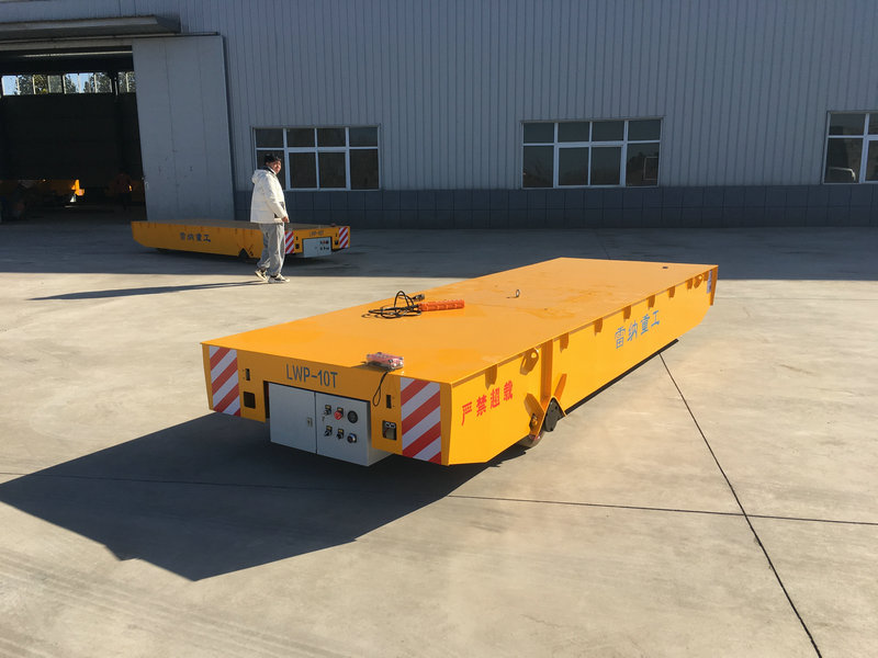 10T Akumulator Powered Trackless Kereta Pengangkutan