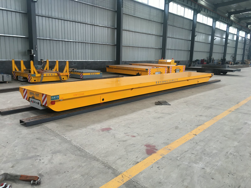 6 Ton Workshop Bahan Kereta Api Pengangkutan Trolley