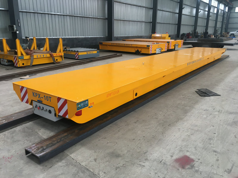 6 Ton Workshop Bahan Kereta Api Pengangkutan Trolley