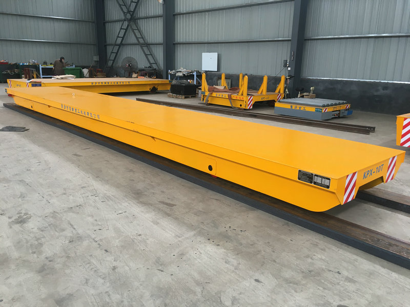 6 Ton Workshop Bahan Kereta Api Pengangkutan Trolley