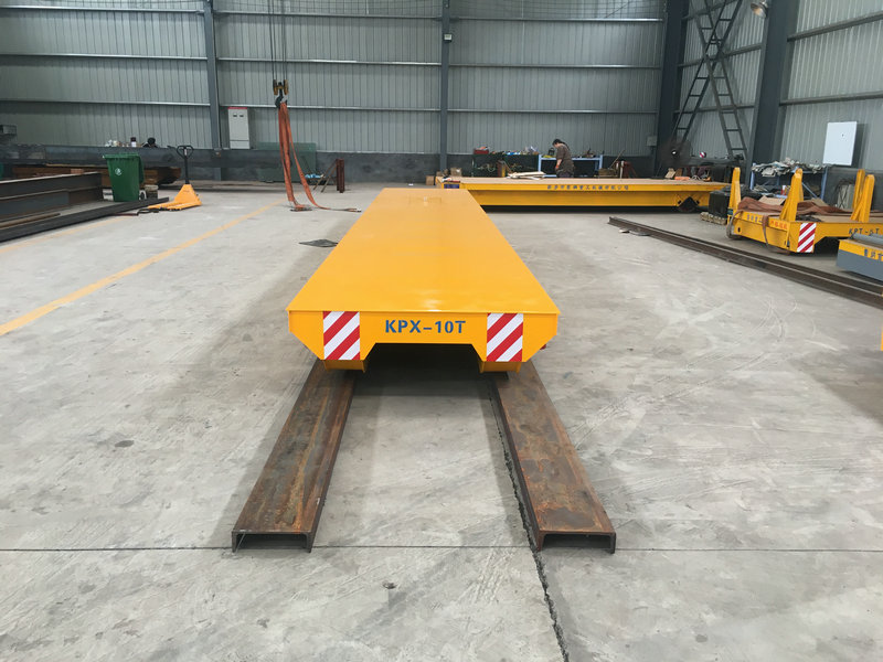 6 Ton Workshop Bahan Kereta Api Pengangkutan Trolley
