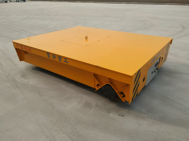 Electric Heavy Duty 20 Ton Flat Bed Trolley