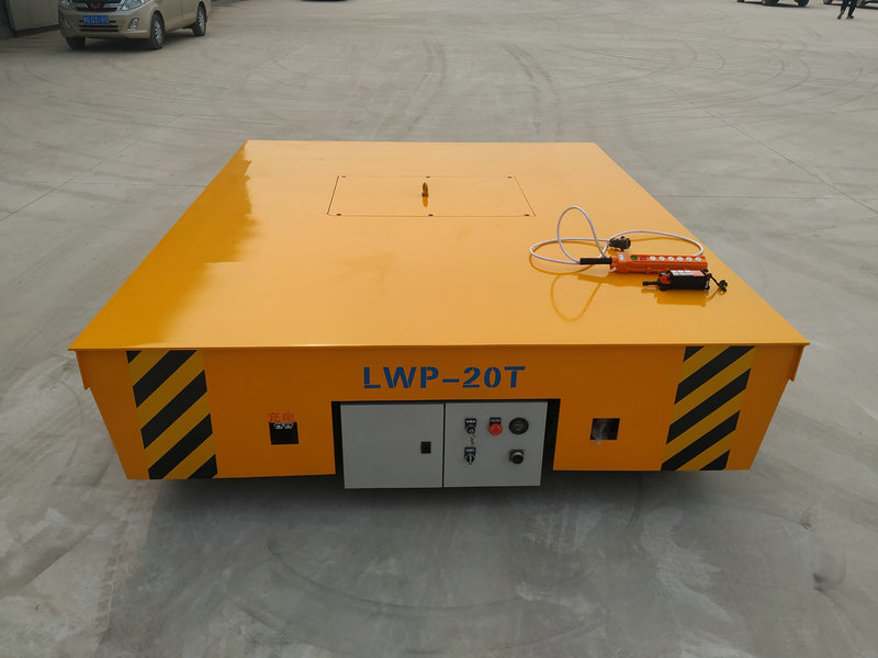Electric Heavy Duty 20 Ton Flat Bed Trolley