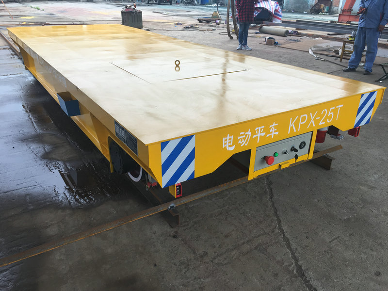 25 Ton Keluli Rebar Trolley Pemindahan Baterai