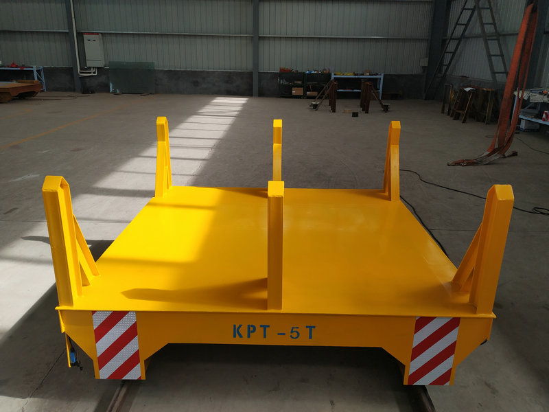 Kabel Drum Powered Kereta Api Ladle Kereta Transfer dalam Mesin Keluli