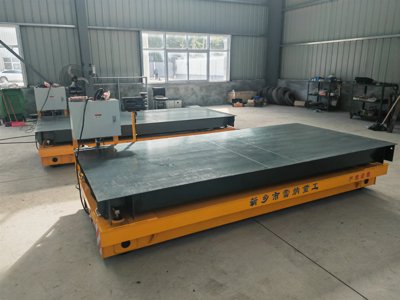 Bahan Berat 4 Ton Kereta Api Bergantung Cable Drum Transfer Trolley